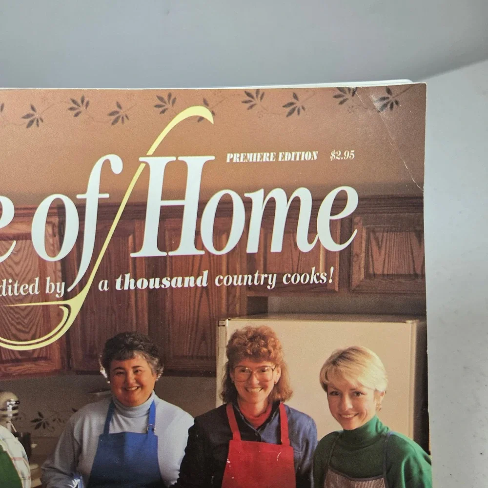 Taste of Home Premiere Edition 1993 Cookies Magazine Reiman Publications